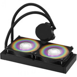 Heatsink A Liquid Gaming Cpu Processor Gaming Cooler Rgb Coloured Black