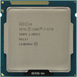 Cpu Processor Desktop Intel Core I7 3770 Lga 1155 Quadcore 3,4 Ghz Bulk