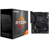 Amd Ryzen 7 5800X3D 8-Core 16-Thread Desktop Processor + Asus Rog Crosshair Viii