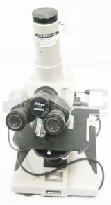 Nikon Optiphot Microscope 4 Objectives