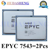 2 Pcs Amd Milan Epyc 7543 2.80Ghz 32-Core 256Mb Sp3 Cpu Processor No Vendor Lock