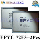 2 Pcs Amd Milan Epyc 72F3 3.70Ghz 8-Core 256Mb Sp3 Cpu Processor No Vendor Lock