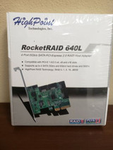 High Point Rocketraid 640L 4 Port 6Gb/S Pci-Express 2.0