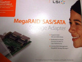 Lsi Logic Sas 8708Elp / Lsi00141 3Gbps Pcie Sas/Sata Raid Controller New Retail