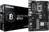 Asrock Q270 Pro Btc+ Atx Lga 1151 Socket Motherboard (90-Mxbhm0-A0Uayz)