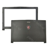 New Lcd Back Cover + Lcd Front Bezel For Msi Ge62 6Qd 6Qf Ms-16J1 Ms-16J2 Us