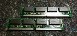 (2) Vintage Siemens Usa Sd72164B 64Mb Edo Memory Non-Parity 60Ns Simm 72-Pin 5V