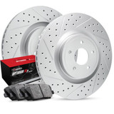 R1 Concepts Rear Brakes And Rotors Kit |Rear Brake Pads| Brake Rotors And Pads|