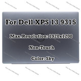 13.4" Dell Xps 13 9315 Fhd Lcd Non-Touch Screen Display Panel Assembly Complete