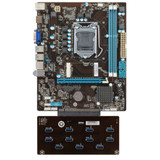 High Quality B250 Motherboard Minig 11 Usb Motherboard Support 12 Gpu