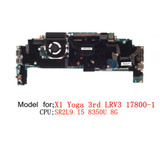For Lenovo Thinkpad X1 Yoga 3Rd Gen Motherboard I5-8350U 8G 01Yn206 5B20V13402