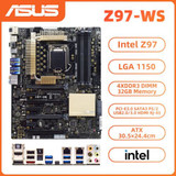 Asus Z97-Ws Motherboard Atx Intel Z97 Lga1150 Ddr3 32Gb Sata3 M.2 Hdmi Spdif Dp