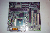 Vintage Hp 316703000007-3 Pga370 Mb D9820-40009 With P3  1000 Cpu And 256Mb Ram