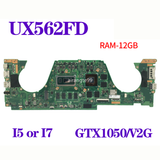 Laptop Motherboard For Asus Ux562Fd Q536Fdx Ux562F I7 I5 Cpu 8Gb 16Gb Gtx1050