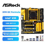 Asrock X99 Oc Formula Motherboard Eatx Intel X99 Lga2011-3 Ddr4 Sata3 Spdif+I/O
