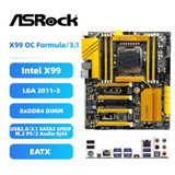 Asrock X99 Oc Formula/3.1 Motherboard Intel X99 Lga2011-3 Ddr4 Sata3 M.2 Audio