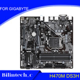 For Gigabyte H470M Ds3H Lga1200 128Gb Ddr4 H470 Motherbroad Test Ok