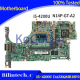 For Acer Aspire V5-573G V5-573 V5-473G V5-473 Motherboard I5-4200U Dazrqmb18F0
