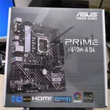 One New Asus Prime H610M-A D4 Motherboard Lga 1700 Intel H610 Micro-Atx Ddr4