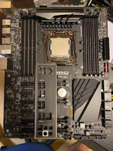Msi X99-S01 Motherboard With I7 6800K
