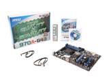 Msi 970A-G43 Ms-7693 Socket Am3+ Amd 970 Sata 6Gb/S Usb 3.0 Atx Motherboard