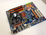 Gigabyte Ga-P35-Ds3P W/ 8Gb(2Gbx4) Memory & Intel Core(Tm)2 Quad Q6600 Cpu & Fan
