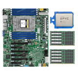 Amd Epyc 7351P+Supermicro H11Ssl-I +16G  8 2133P Ddr4 Ecc Reg