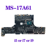 Motherboard For Msi Gt75 Titan 9Sg Ms-17A61 W/ I5 I7 I9 8Th/9Th Gen Cpu