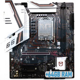M-Atx B760M 64Gb Intel Core I9 12 13 Gen Gaming Pcie 4.0 Ddr5 Motherboard-
