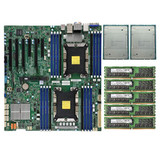 Supermicro X11Dai-N Motherboard + Intel Xeon Platinum 8124M X 2+32G 2666Mhz X 5