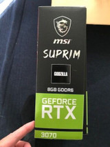 Msi Geforce Rtx 3070 8Gb Gddr6 Ti Suprim Graphics Card Godzilla