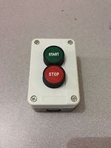 NEW ALLEN-BRADLEY START STOP ENCLOSURE WITH PUSHBUTTONS