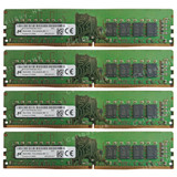 Micron 64Gb 4X16Gb Ddr4-25600U 3200Mhz 288P 1.2V Udimm Unbuffered Desktop Memory