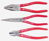 Wiha 32698 3 Piece Vinyl Grip Pliers/Cutters Set