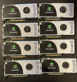 10X Nvidia Quadro Fx 3700 512Mb Gddr3 Graphics Card + Used