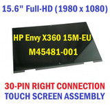 Fhd Lcd Display Touch Screen Assembly Hp Envy X360 15M-Eu0013Dx 15M-Eu0033Dx
