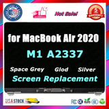 Lcd Screen Display Assembly For Apple Macbook Air A2337 M1 Gray Silver Gold A++