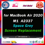 Screen Replacement Space Gray Lcd Display Assembly For Macbook Air M1 A2337 2020