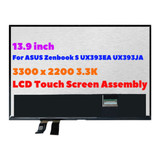 13.9" For Asus Zenbook Ux393Ea Ux393Ja Led Lcd Touch Screen Assembly 3300X2200