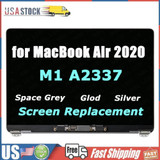 New For Macbook Air 13 A2337 M1 2020 Emc 3598 Retina Lcd Screen Assembly