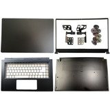 For Msi Moder Ps63 Ms-16S1 15.6"Lcd Back Cover+Bezel+Palmrest+Bottom+Hinges