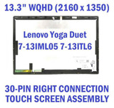Lenovo Yoga Duet 7-13Iml05 7-13Itl6 Lcd Touch Screen 13" 5D10S39703
