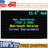 New Replacement Dell 23.8" Led Lcd Non-Touch Screen Panel Mv238Fhm-N20 1920×1080