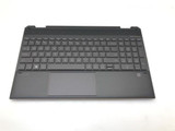 Palmrest + Touchpad For  Hp Spectre X360 Convertible 15-Eb1043Dx. L95657-001