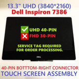 4K Uhd Led Lcd Touch Screen Digitizer Display Assembly Dell Inspiron 13 7386