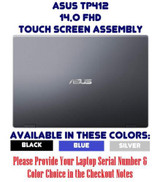 90Nb0N31 Asus Lcd 14" Touch Screen Complete Assembly Book Tp412Fa-Os31T