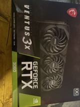 Msi Geforce Rtx 3060 Ventus 3X Oc 12Gb Gddr6 Graphics Card Pick Up Only)