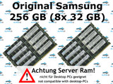 Samsung 256 Gb (8X 32 Gb) Rdimm Ram Ddr4 Lenovo System X X3650 M5 Server