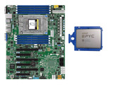Amd Epyc Cpu 7401P+Supermicro H11Ssl-I 24 Cores 48 Ths 2.0Ghz Combo