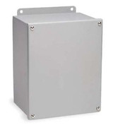 WIEGMANN B060604SC Enclosure,Steel,6 x 6 x 4 In